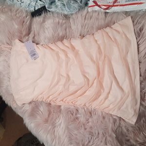 Nwt wild fable  blush peach bodycon dress size small